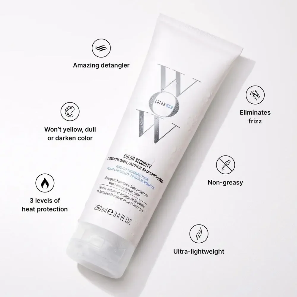 Color Wow Color Security Conditioner Detangling Frizz Control Travel 2.5 fl oz